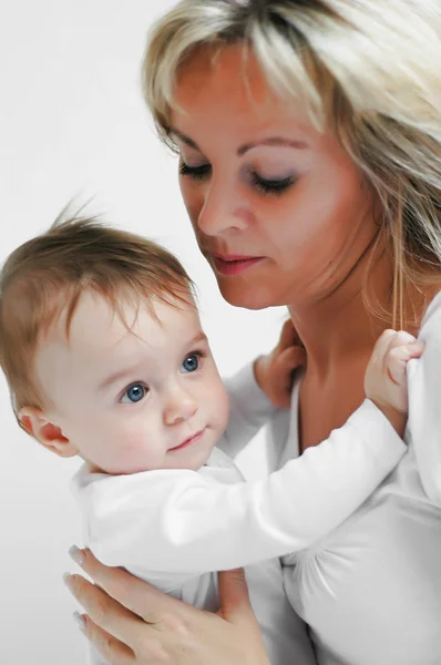 Mother and boy — Stock Photo, Image