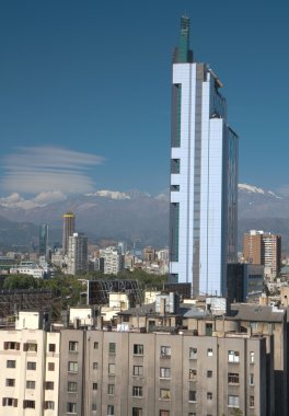 Santiago de chile ve andes Dağları