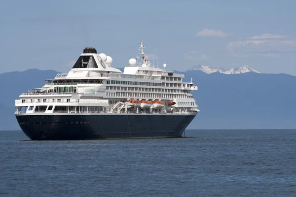 stock image Large boat on trip