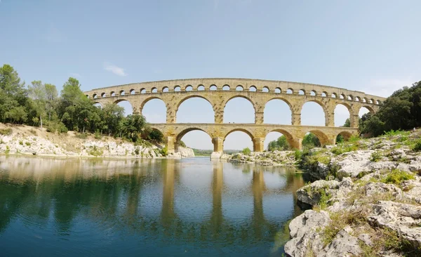 Pont du garde római híd — Stock Fotó