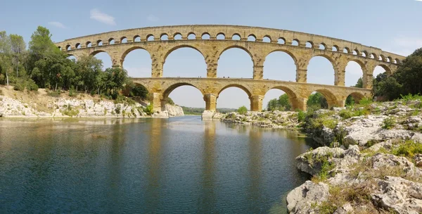 Pont du garde Roma köprüsü — Stok fotoğraf