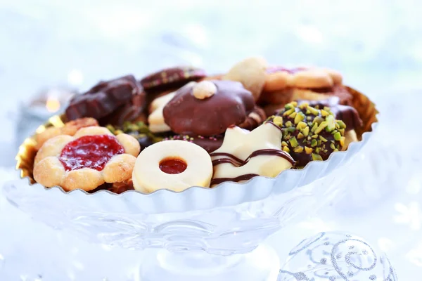 Świąteczne pierniczki i ciasteczka — Zdjęcie stockowe