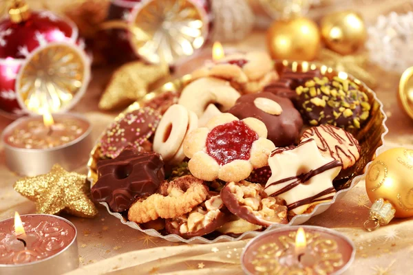 Deliciosas galletas de Navidad —  Fotos de Stock