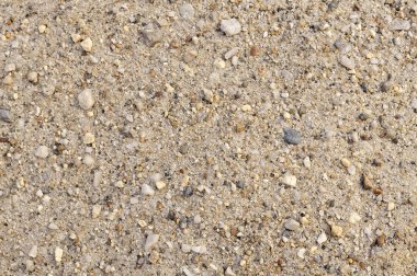 küçük taşlar - arka plan ile kum doku detay