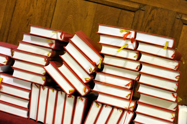 stock image Hymnals and prayer books - stack