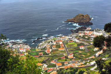 Porto moniz, madeira Adası kuzeyinde