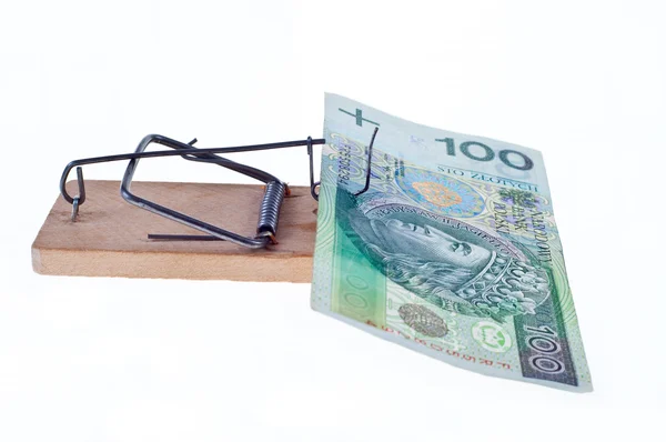 Money trap — Stock Photo, Image