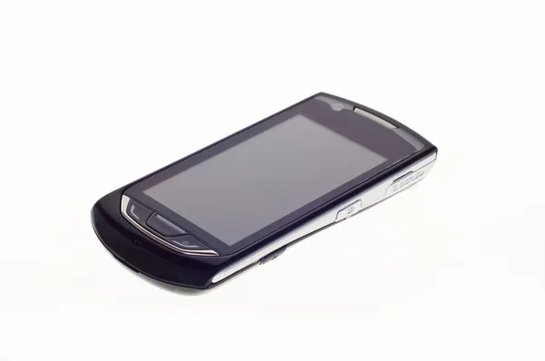 Telefone Celular Preto Gsm Standart Para Comunicações Povos — Fotografia de Stock