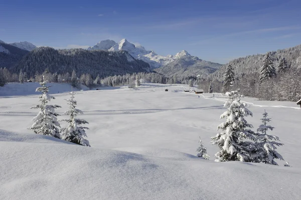Alpen Bergen Opper Beieren Duitsland — Stockfoto
