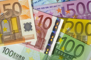 Euro money clipart