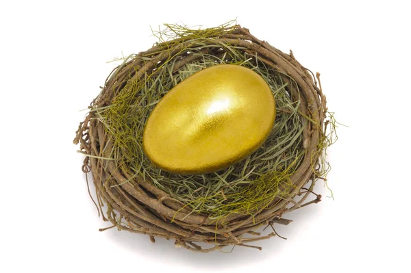 Huevo de oro —  Fotos de Stock
