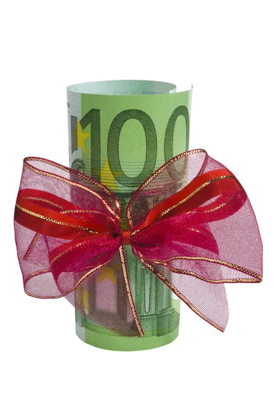Euro money present — Stock Photo, Image