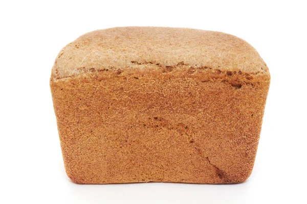 La barra de pan está aislada sobre un fondo blanco —  Fotos de Stock