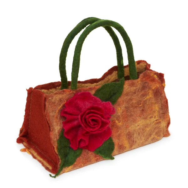 Blommor väska. — Stockfoto