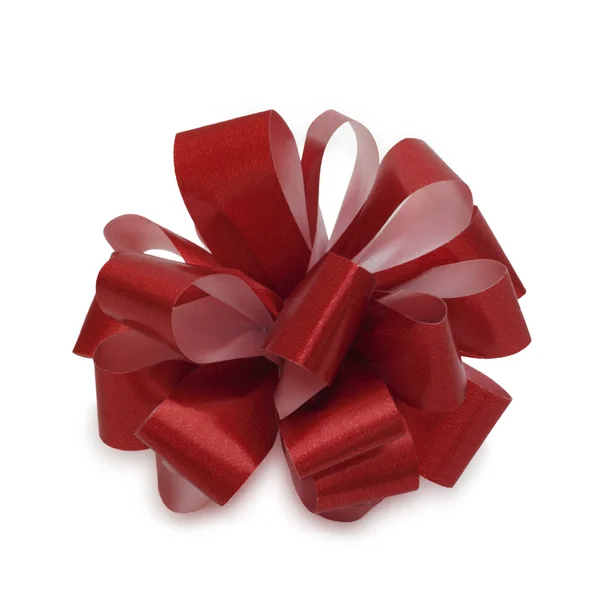 Single red bow. — Stock Photo, Image