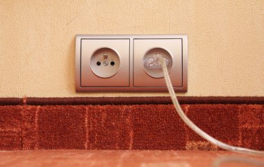 Electric socket clipart