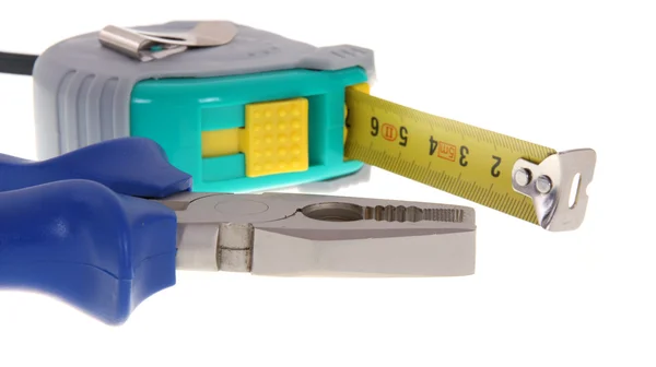 Tape and plier — Stock Photo, Image