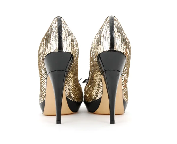 Sapatos de mulher de luxo — Fotografia de Stock