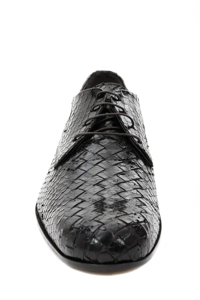 블랙 남성 신발 — 스톡 사진