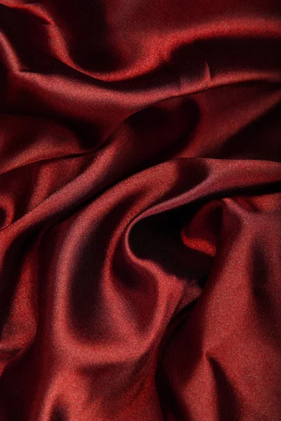 Red smooth textil — Stock Photo, Image