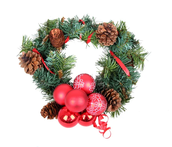 Christmas wreath, — Stock Photo, Image