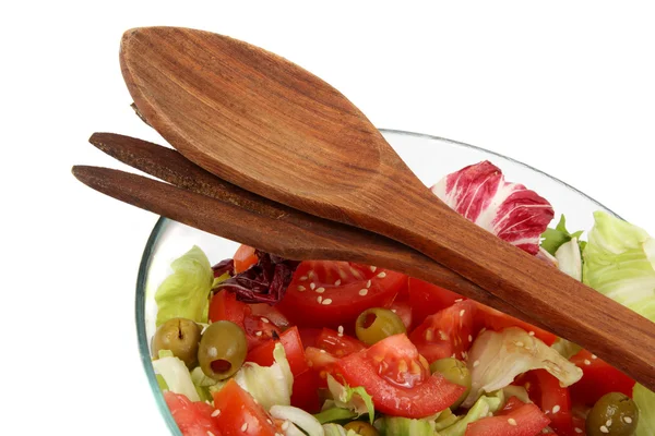 Miscela di insalata fresca , — Foto Stock