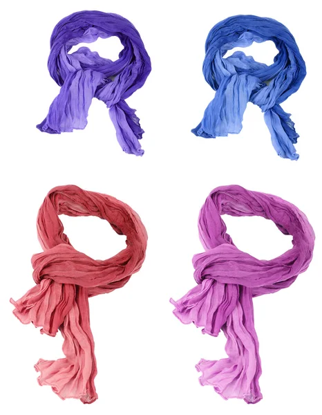 Cotton scarfs — Stock Photo, Image