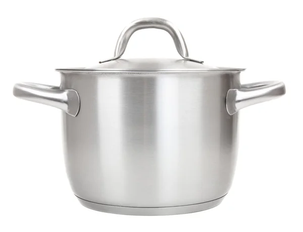 Stainless pot — Stock Photo, Image