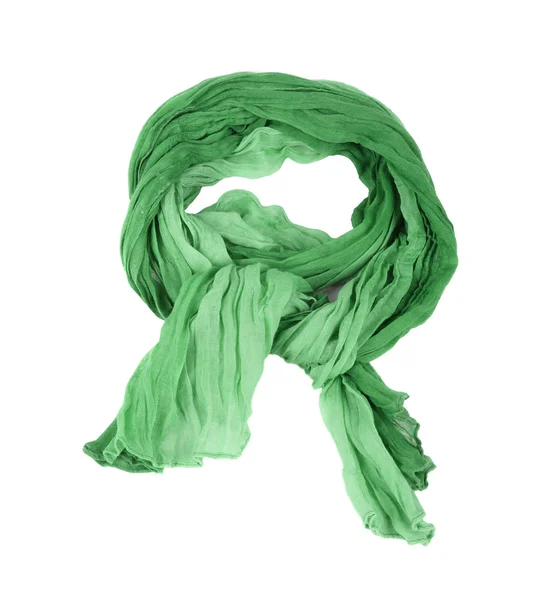 Bufanda de algodón verde — Foto de Stock