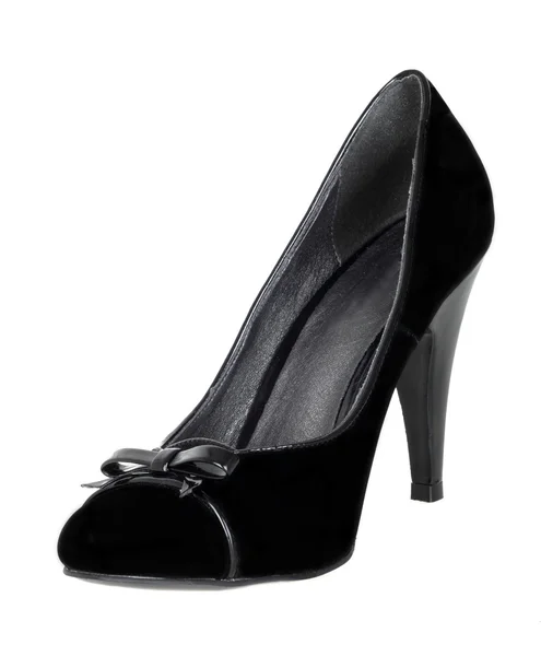 Sapato de mulheres negras — Fotografia de Stock