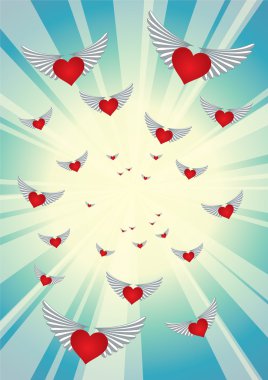 Sevgililer günü için kalp