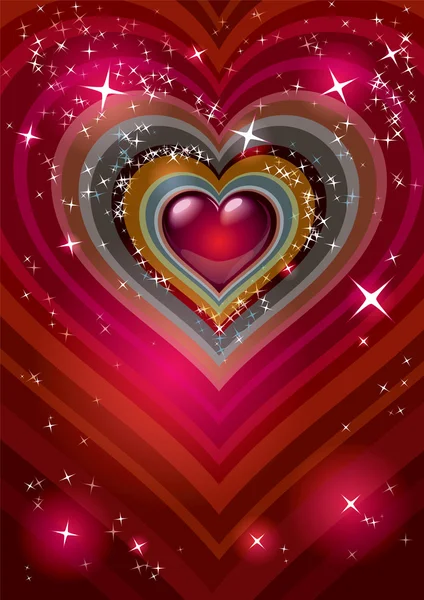 Серце Дня Святого Валентина — стоковий вектор