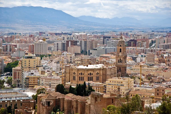 Málaga - vista da cidade 2 — Fotografia de Stock