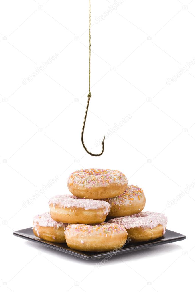 Stealing a doughnut