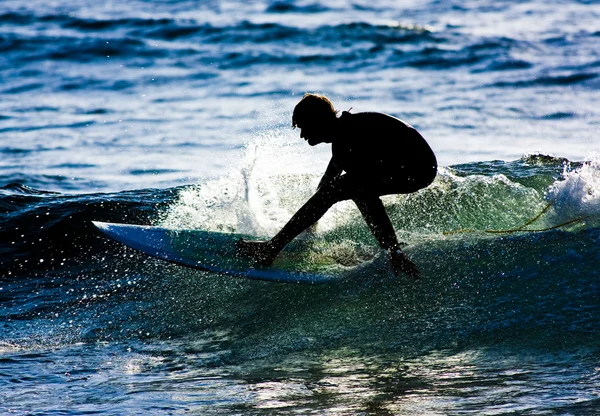 Surfer in azione — Foto Stock