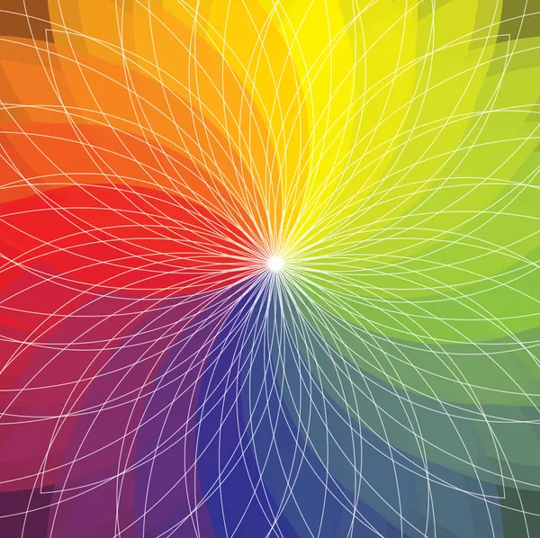 Abstraktní barvy spektra pozadí — Stockový vektor