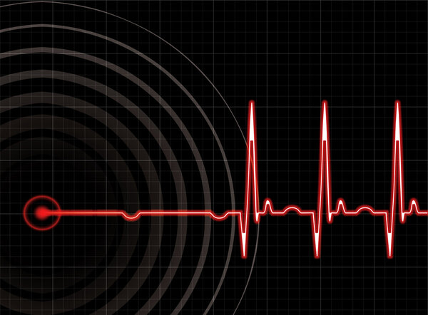 Heart beating again in editable format