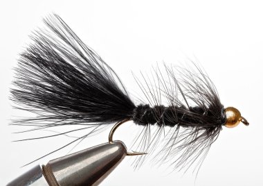 Versatile Fishing Fly that Imitates a Minnow. clipart