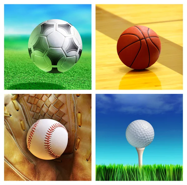 Sport ballen — Stockfoto