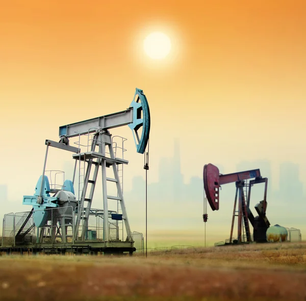 Oliepompen — Stockfoto