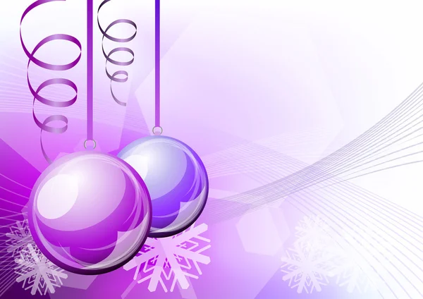 紫色のボール — ストックベクタ