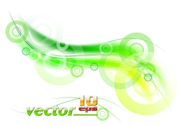 stock vector Green circles