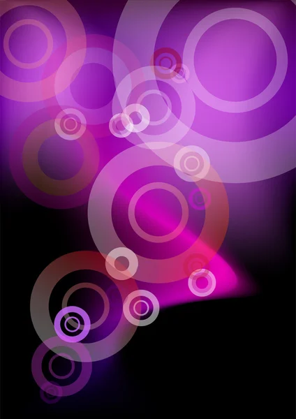 Фіолетовий дим — стоковий вектор