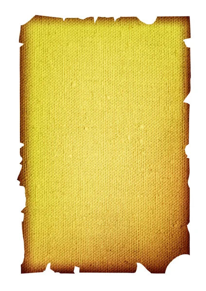 Старий обірвані пергамент — стокове фото