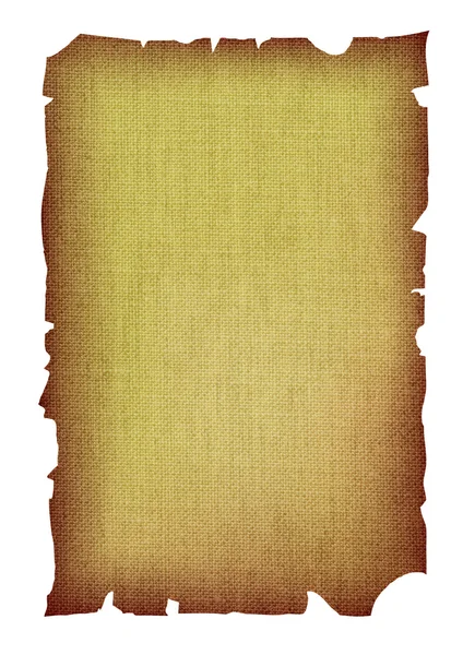 Old ragged parchment — Stock Photo, Image