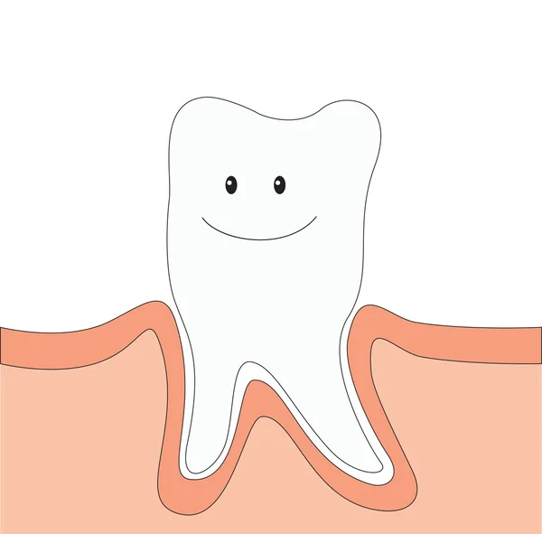 Tatlı diş — Stok Vektör