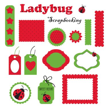 Digital vector scrapbook clipart