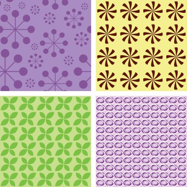 Illustration of nice textures clipart