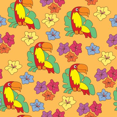 Summer background clipart