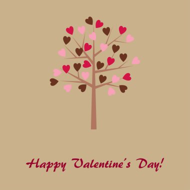 Valentine's Day card clipart